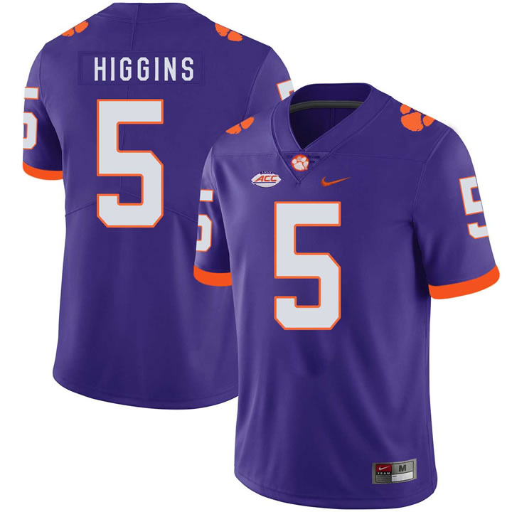 Clemson Tigers 5 Tee Higgins Purple Nike College Football Jersey Dzhi,We sell and wholesale Clemson Tigers 5 Tee Higgins Purple Nike College Football Jersey Dzhi on line form chian!